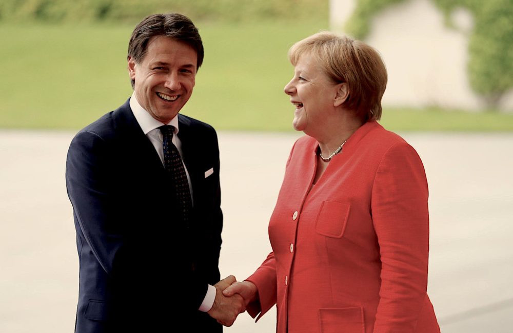 Stati Recovery Fund - Conte - Merkel